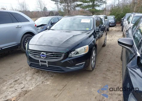 2016 Volvo V60 T5 Drive-E Premier из США, поврежденный, VIN YV140MEK1G1291920